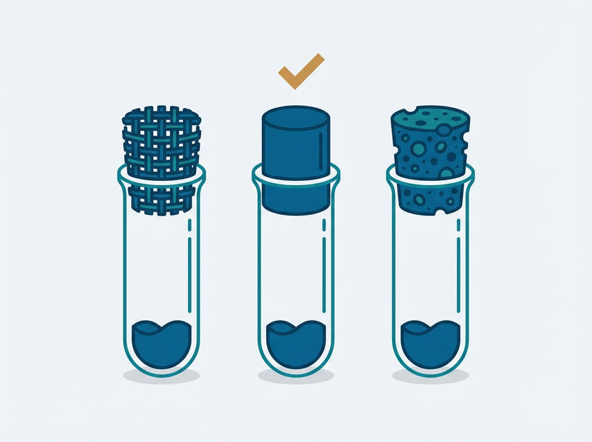 Drosophila Plug Comparison: Polyester vs Foam – Innovative Bioscience