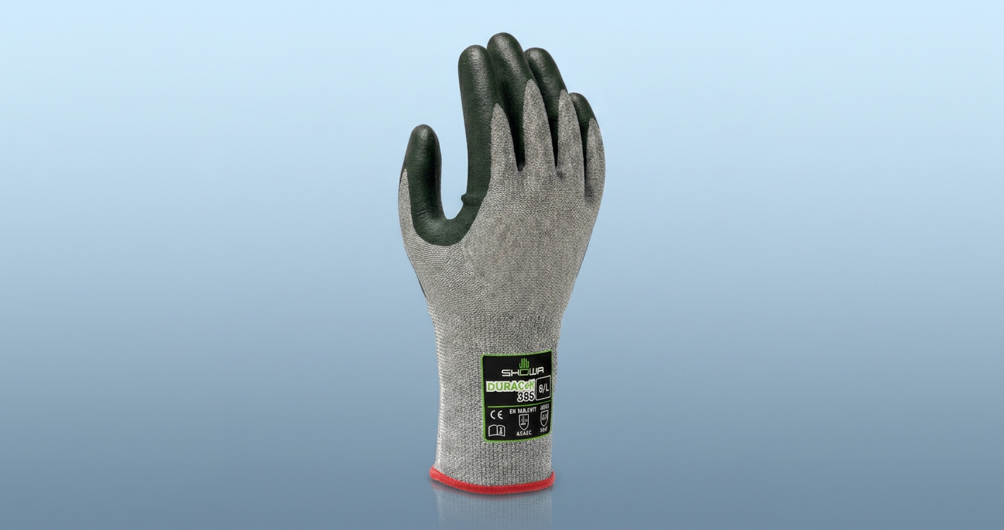 Cut resistant gloves - SHOWA DuraCoil ANSI-rated protective gloves