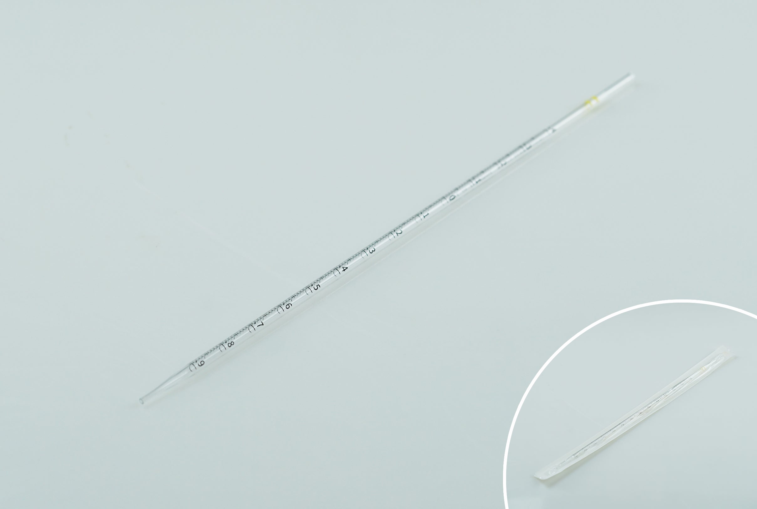 NEST 1mL Serological Pipette — individually wrapped, sterile, with graduation marks and tip closeup