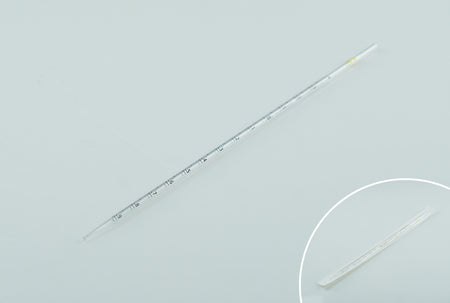 NEST 1mL Serological Pipette — individually wrapped, sterile, with graduation marks and tip closeup