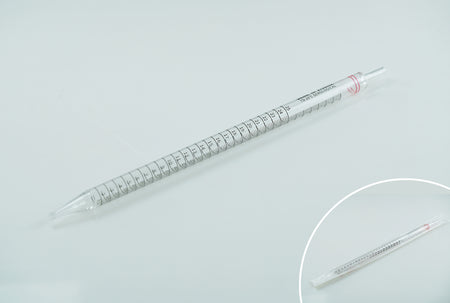 NEST 25mL Serological Pipette — individually wrapped, sterile, color-coded red