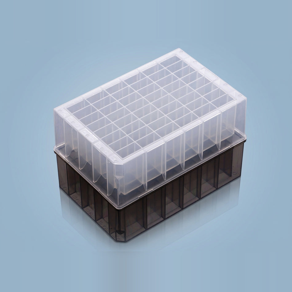 NEST 48-Well Deep Well Plate Square U-Bottom for High-Throughput Sample Storage