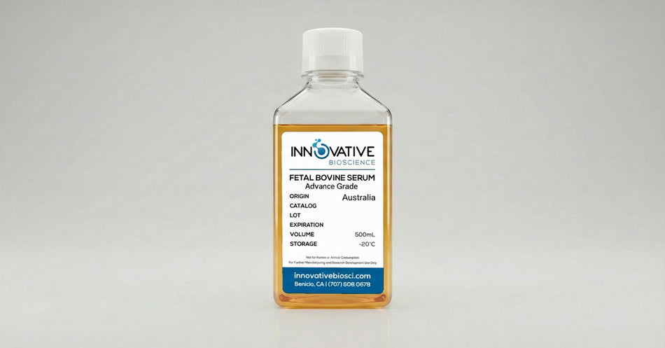 Australian Origin Fetal Bovine Serum Advance 500mL by Innovative Bioscience