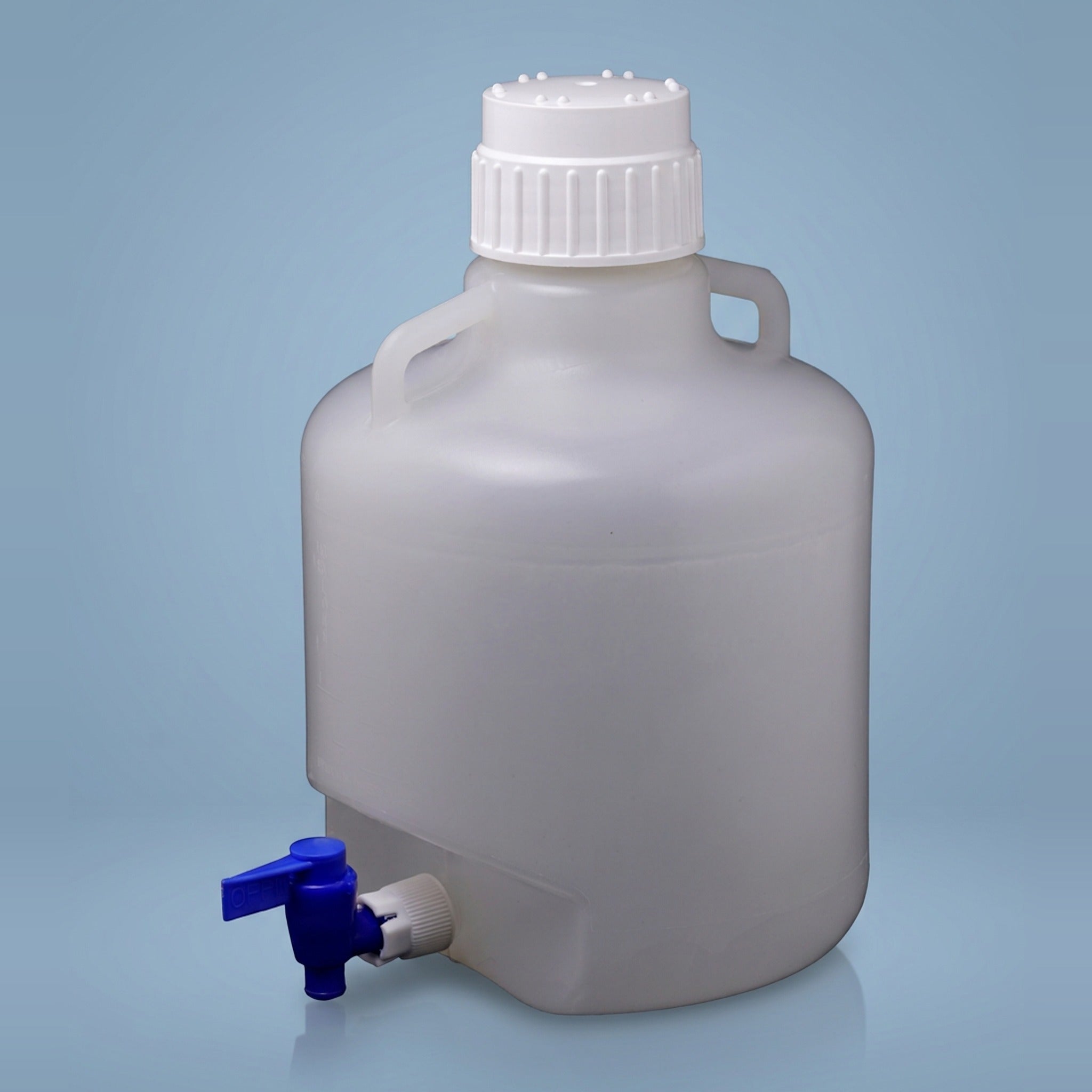 NEST 10L Autoclavable Polypropylene Carboy with Spigot Tap