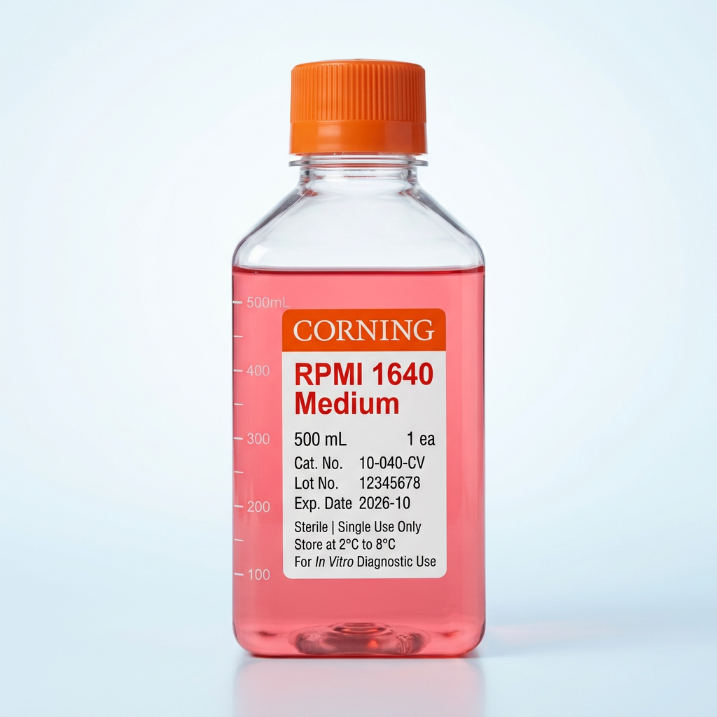 Corning RPMI 1640 Medium 500mL Bottle