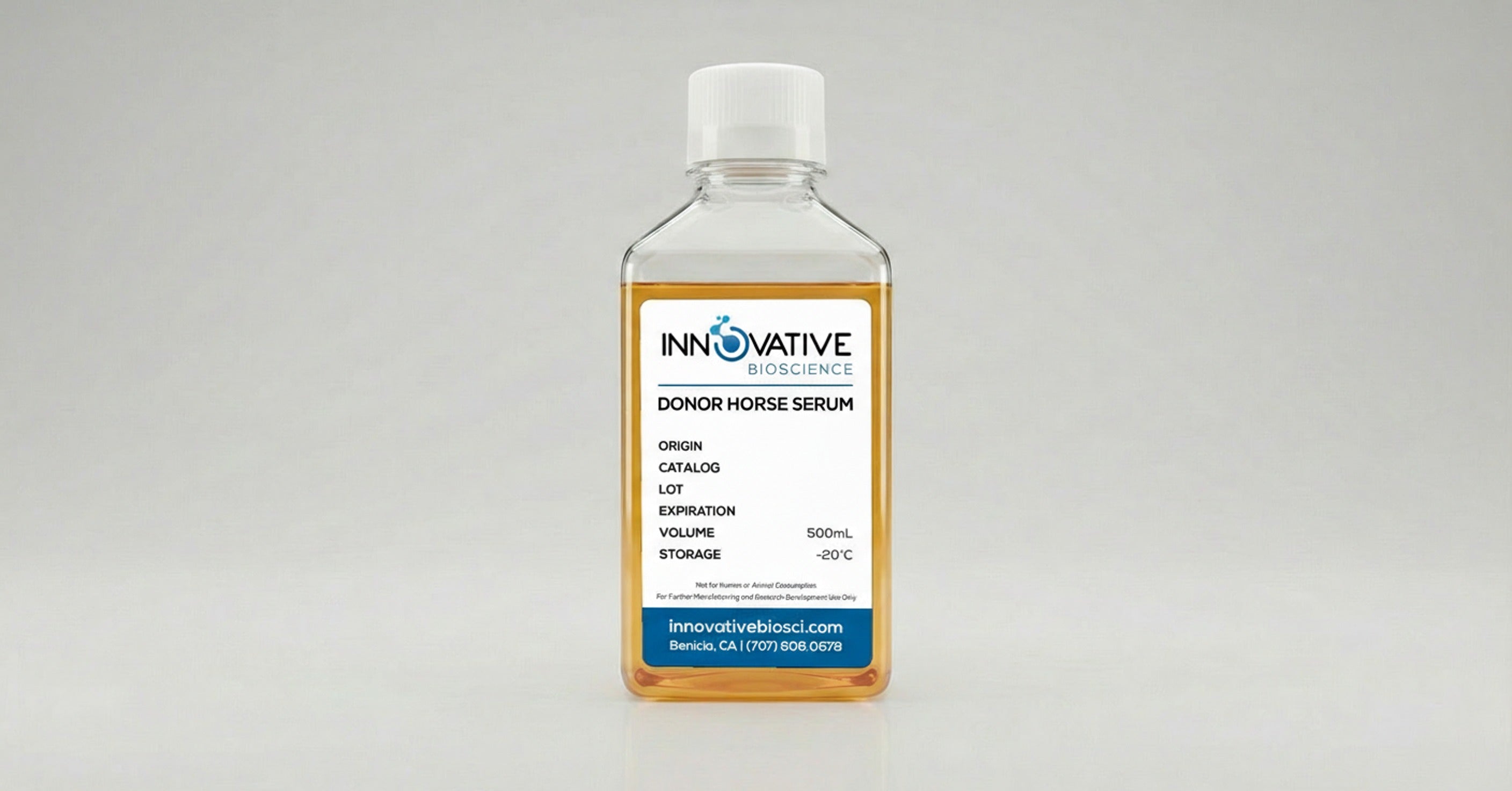 Donor Horse Serum 500mL by Innovative Bioscience