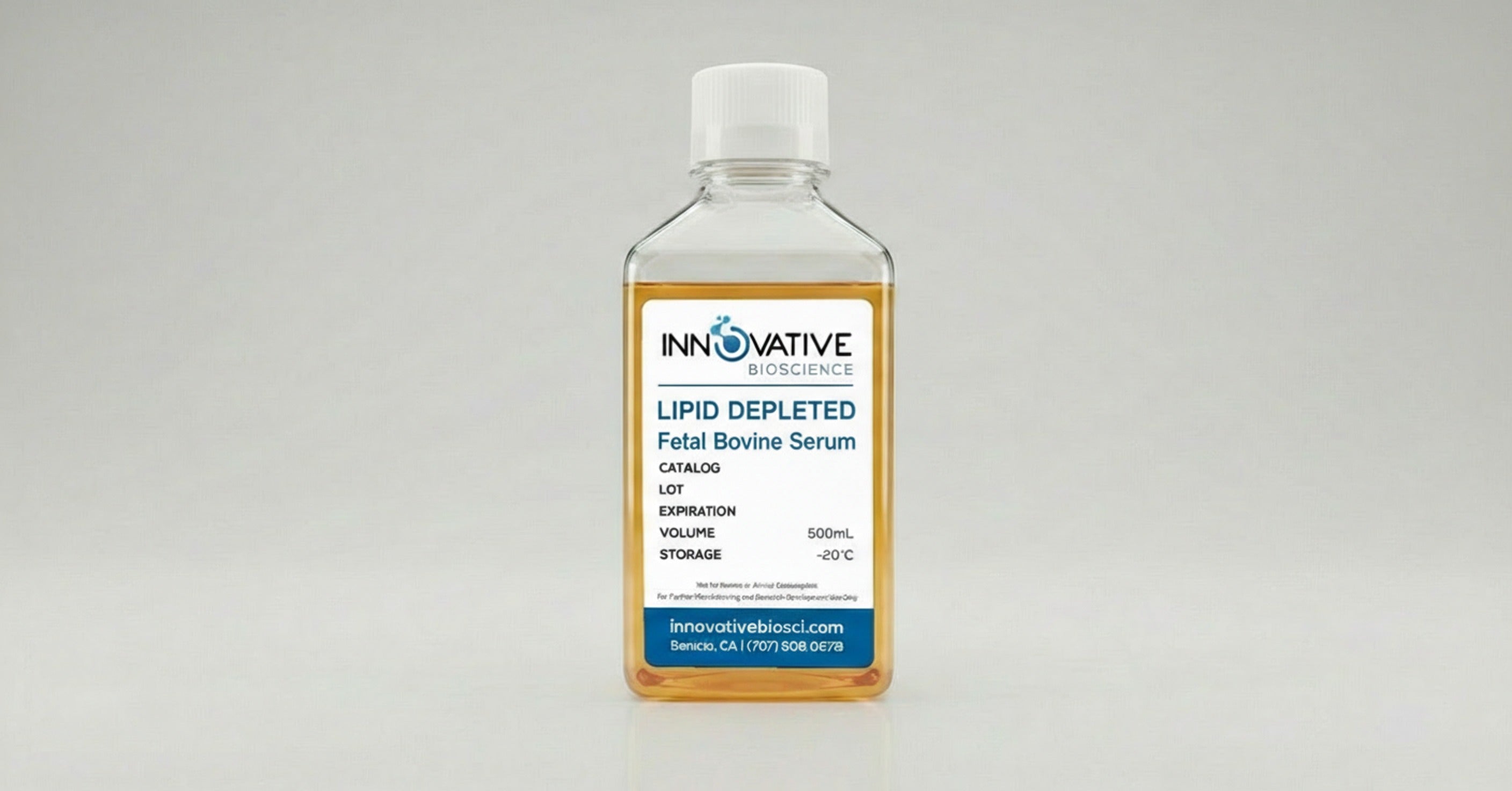 Lipid Depleted Fetal Bovine Serum | 500mL by Innovative Bioscience