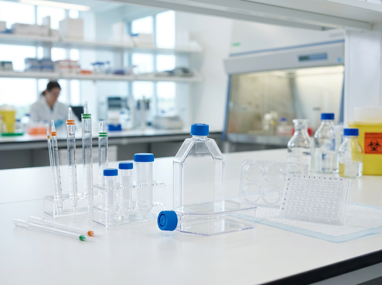 Cell Culture supplies - flasks, plates, pipettes