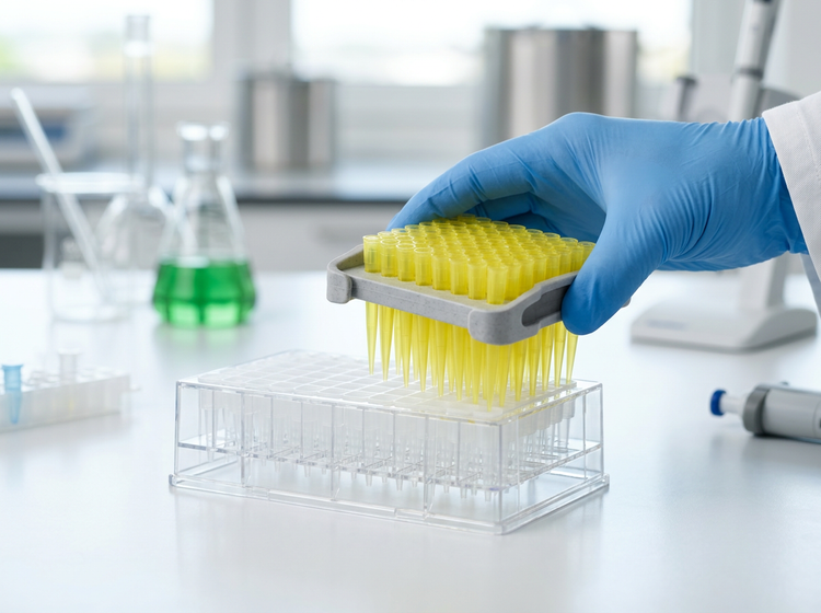 EcoRack refillable pipette tip system