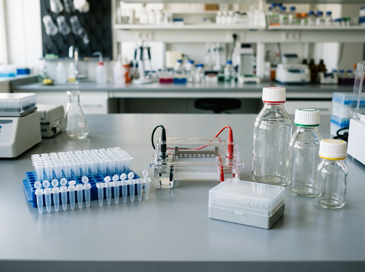 Molecular Biology - PCR tubes and electrophoresis supplies