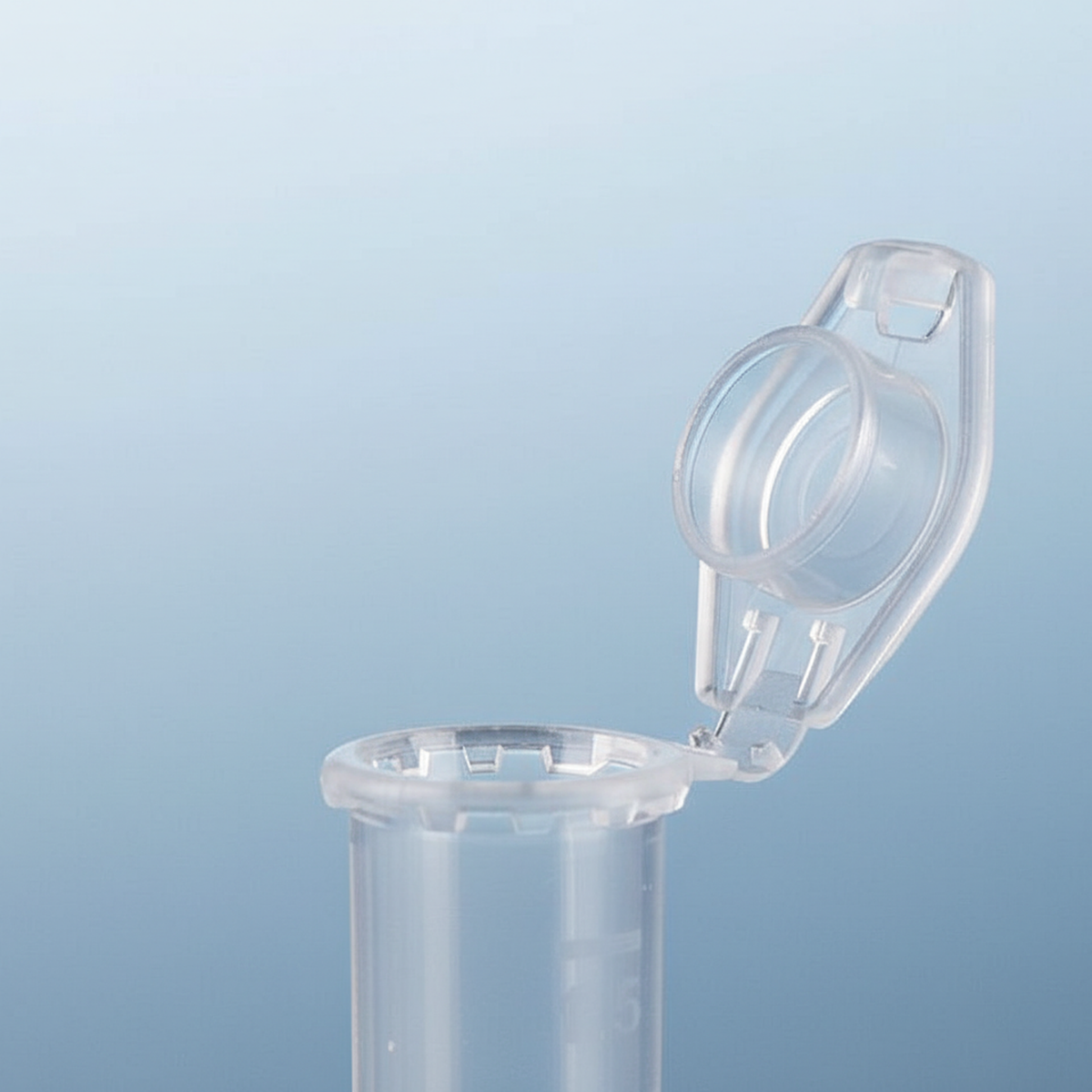 NEST Microcentrifuge Tube — safelock cap mechanism detail showing secure snap-lock closure