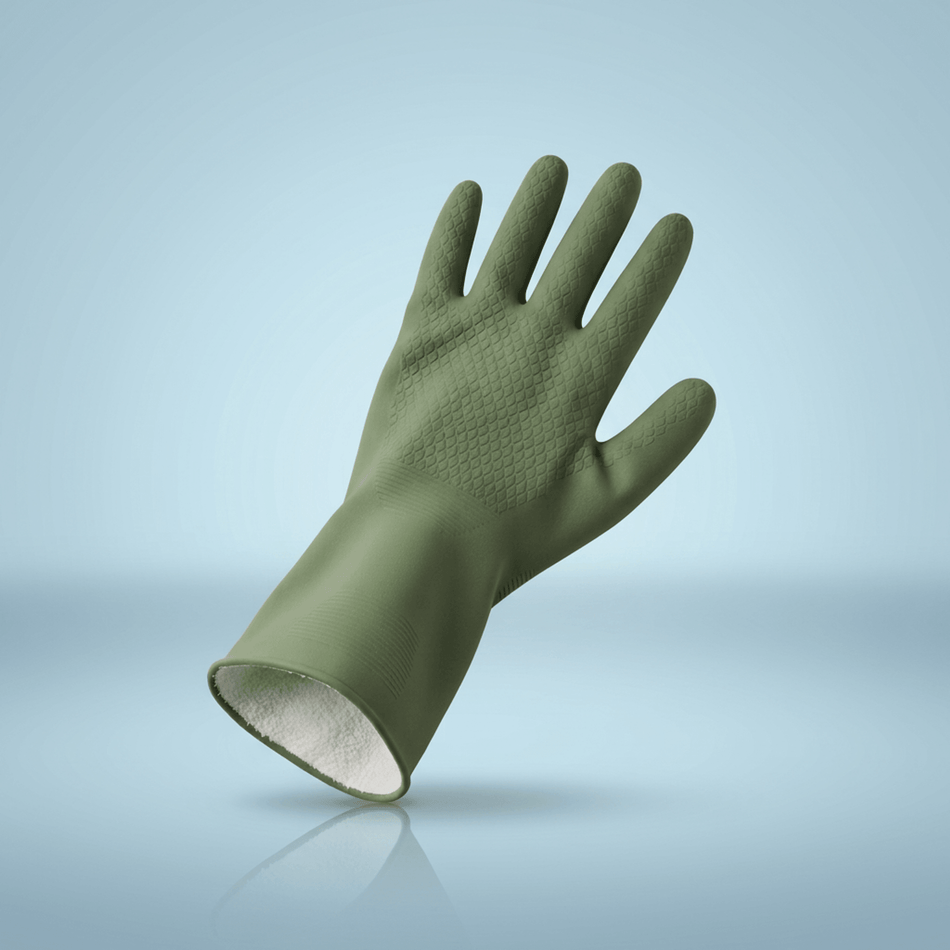 SHOWA 732 — showing flock lining interior for comfort