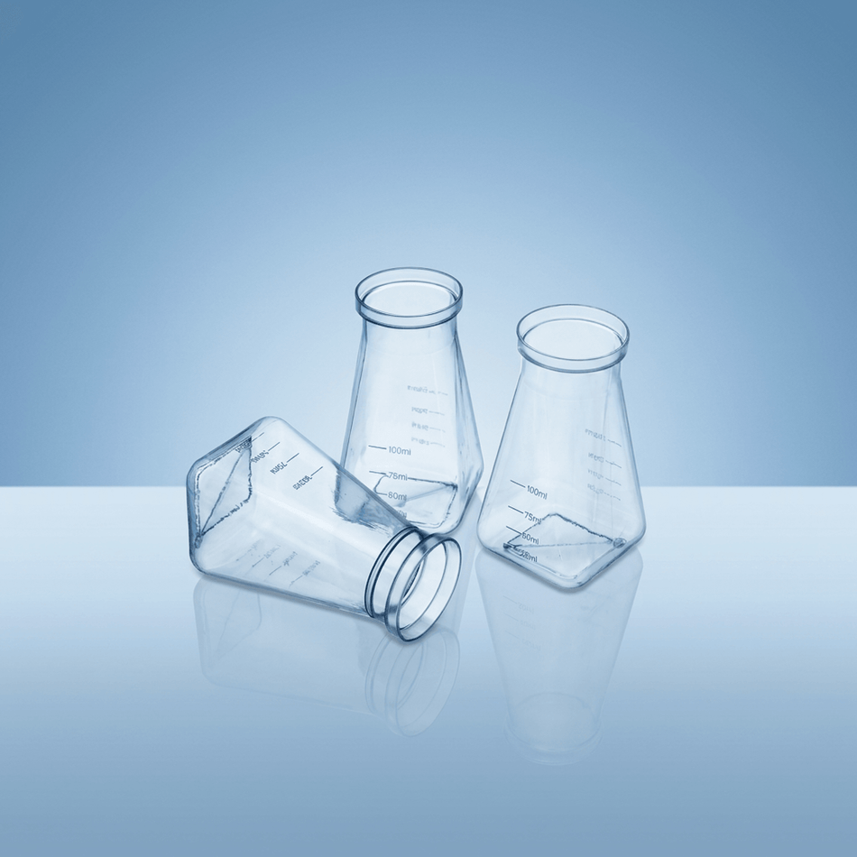 Square Bottom Drosophila Bottles - Image 2