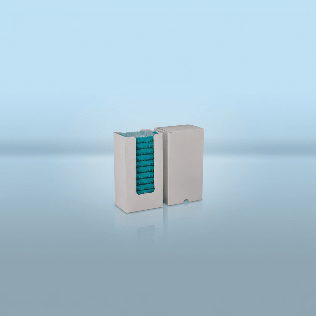 Universal Filter Pipette Tips - EcoRack Packaging (Two Boxes, Alternate)