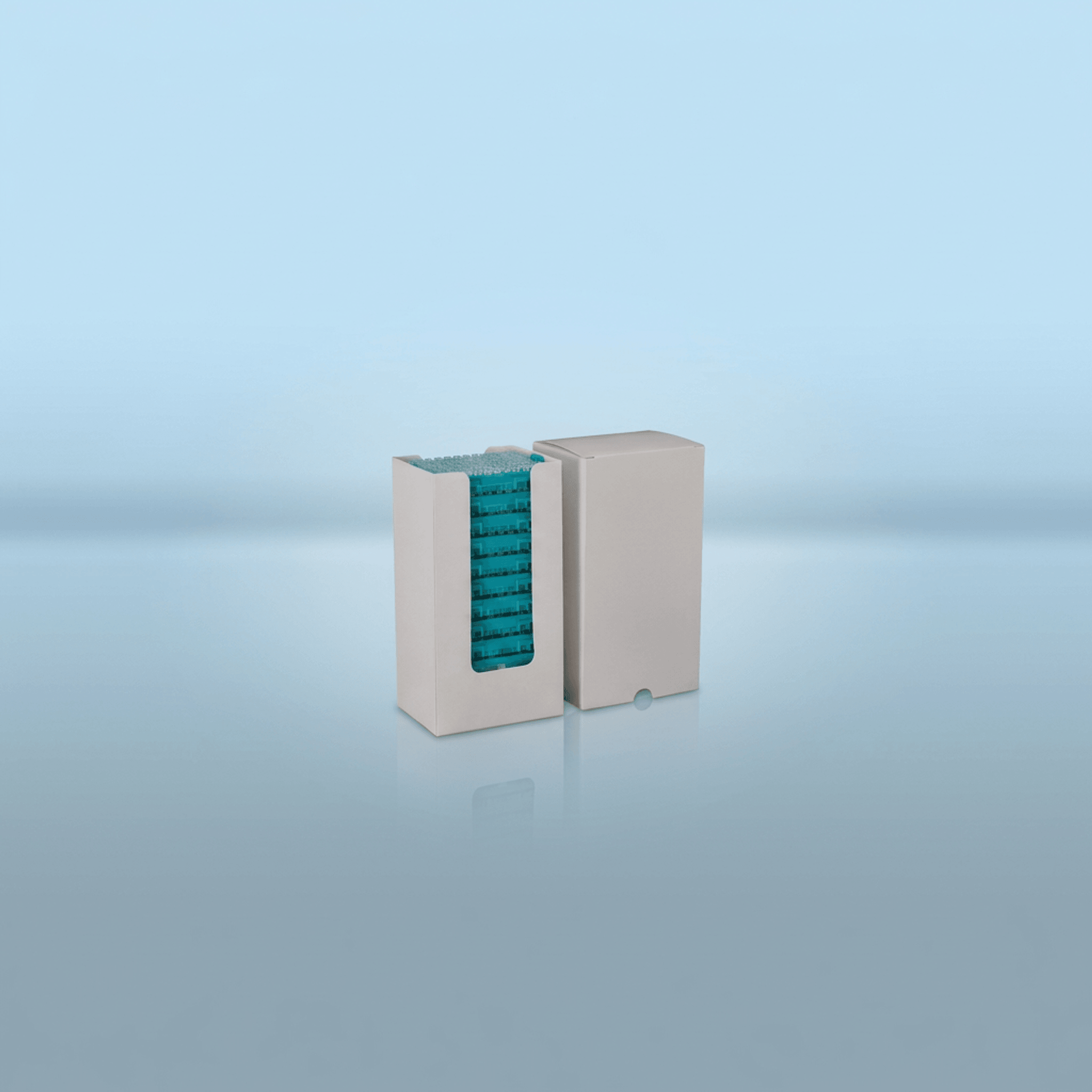 Universal Filter Pipette Tips - EcoRack Packaging (Two Boxes, Alternate)