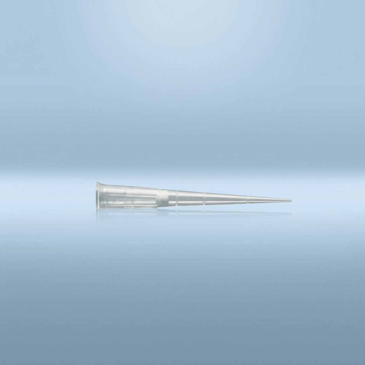 Universal Filter Pipette Tips - 200µL Single Tip (Side View)